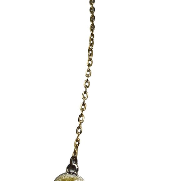 JJI Gold Tone And Enamel Shell Beach Theme Cable Chain Necklace (5404) - Picture 5 of 6